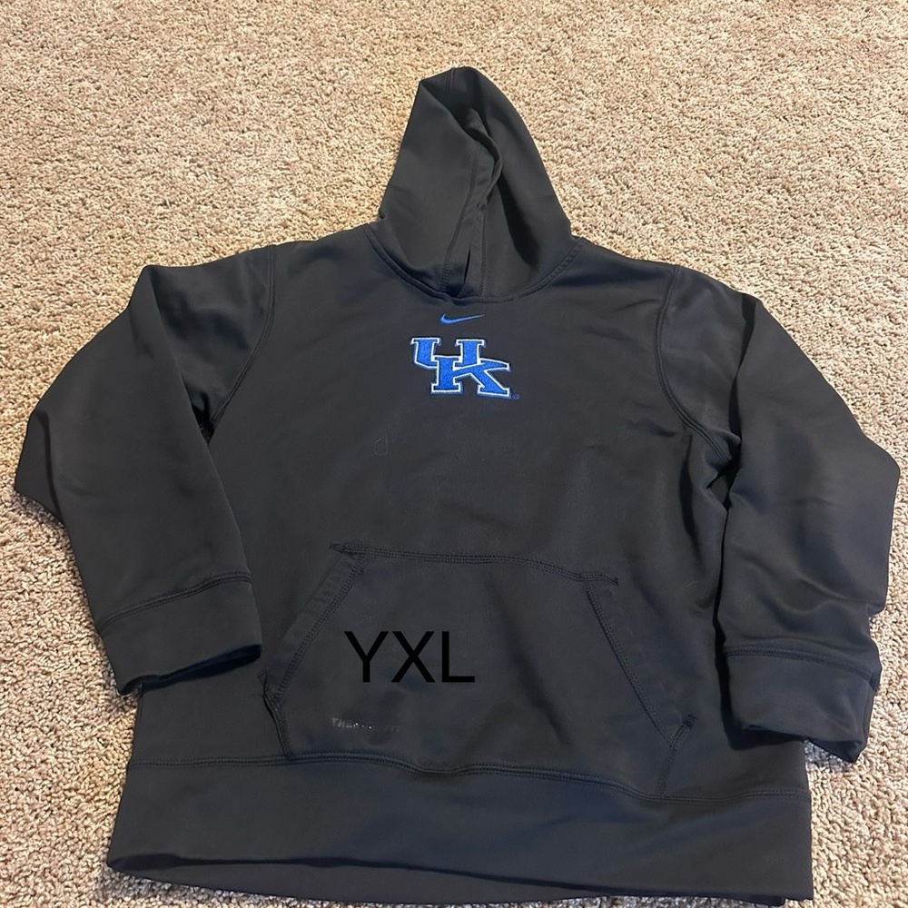 Nike Black Hoodie with University of Kentucky